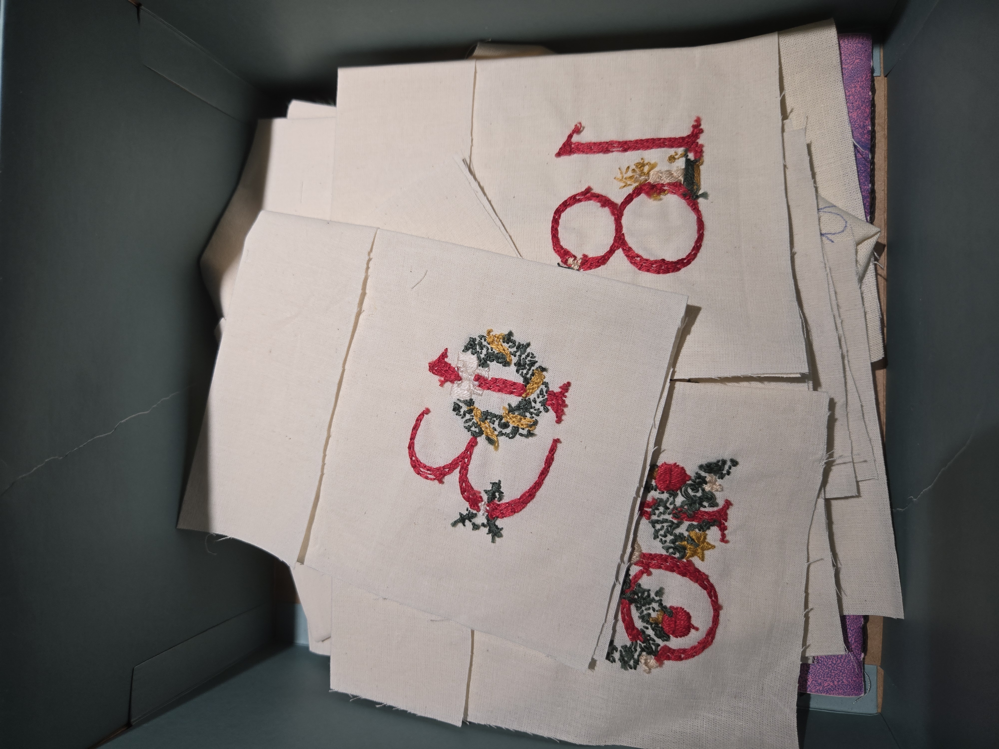 Saquinhos prontos para costurar