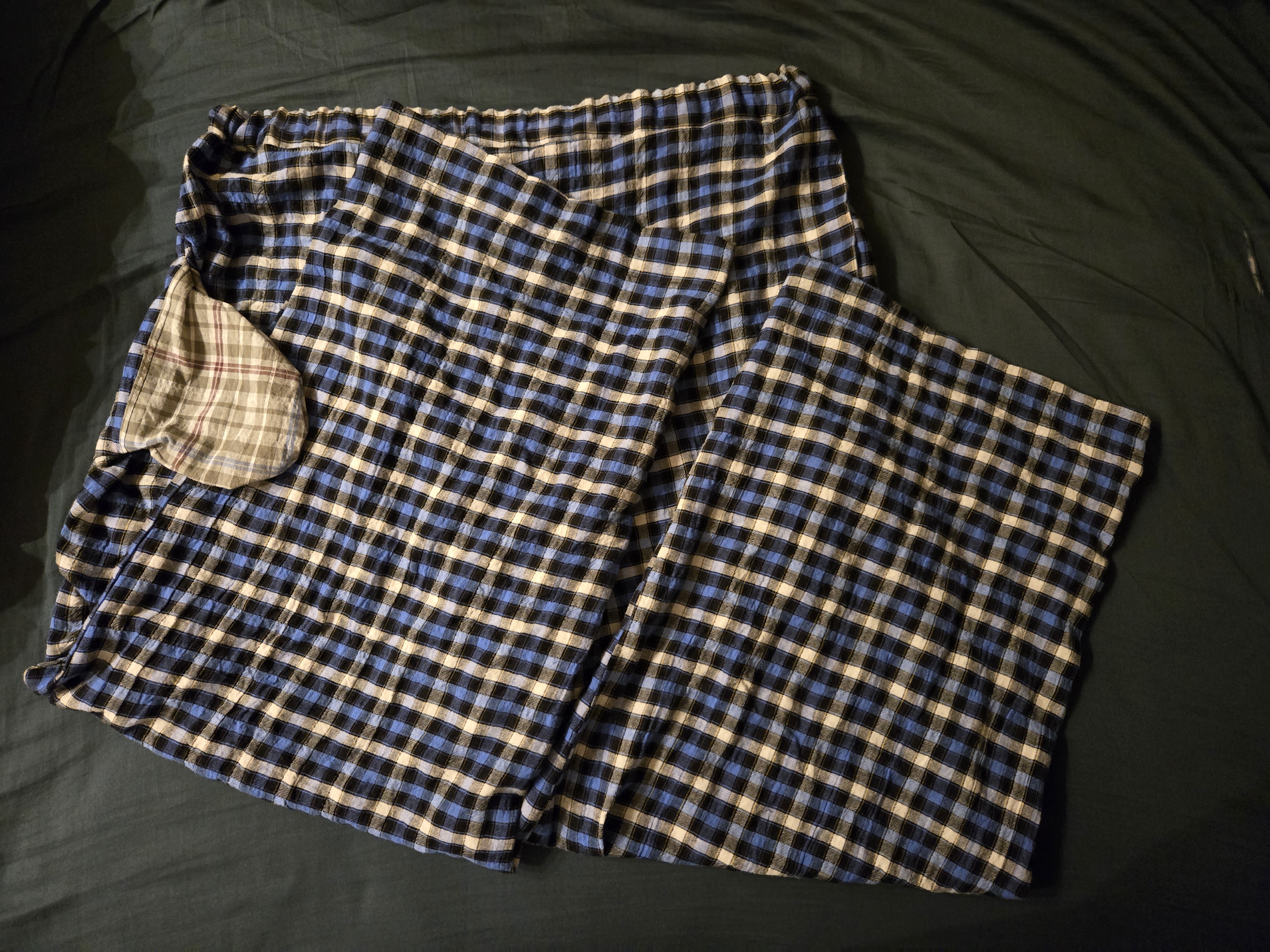 Bolso do pijama calça