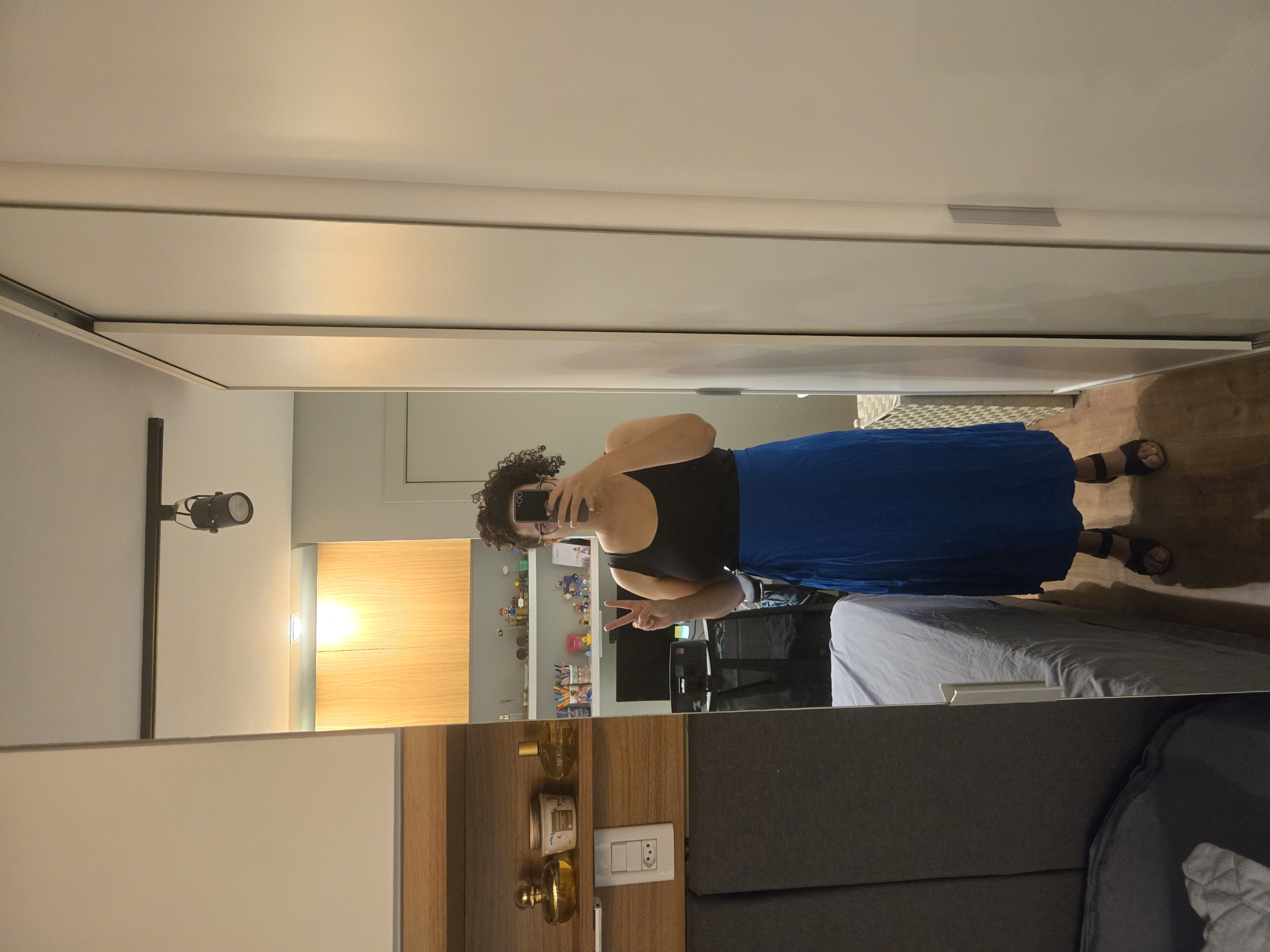 Saia com amarração