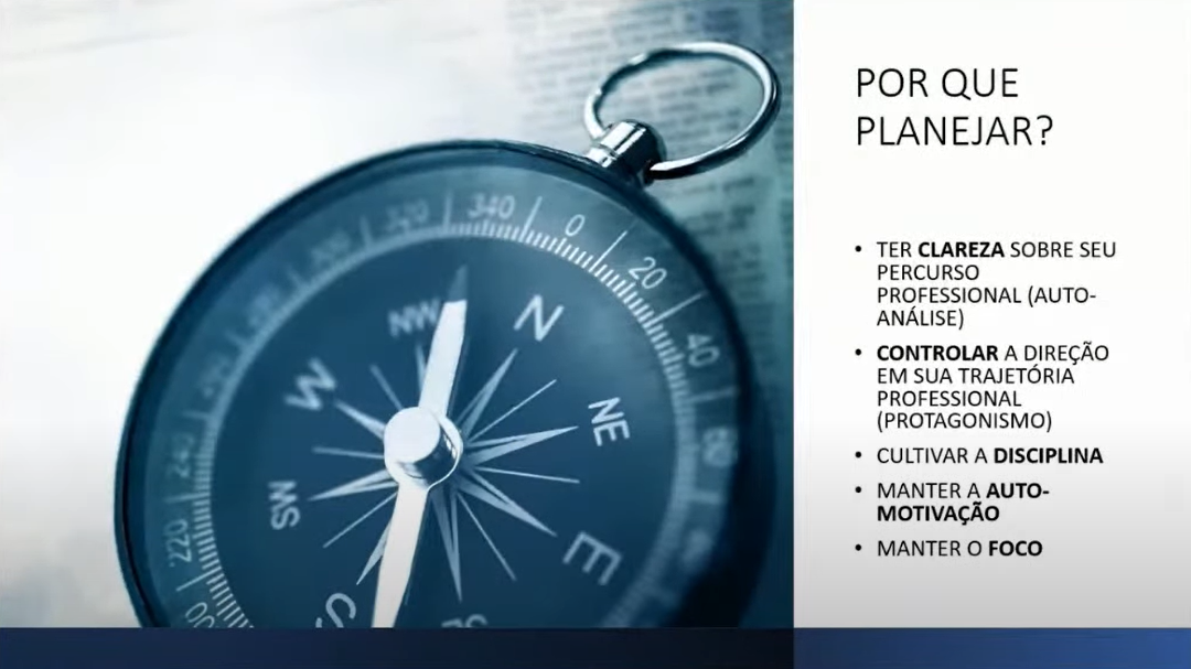 "Slide mostrando por que planejar"